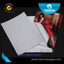China manufacturer with strong stickness cheap waterproof a3 a4 self adhesive coated paper